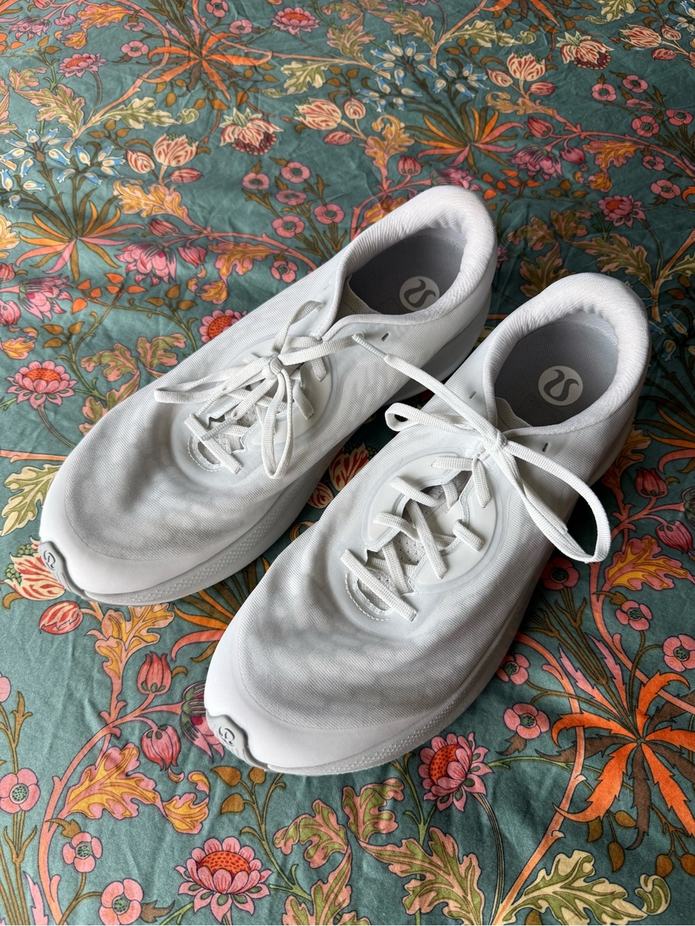 Lululemon Athletica White Athletic Running Shoes